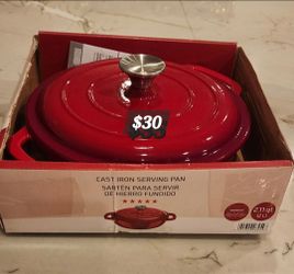 Cast Iron Serving Pan