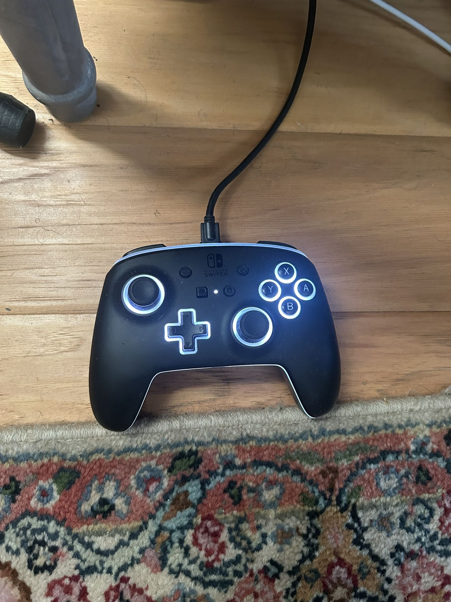 Nintendo Switch PowerA Color-Changing Wired Controller w/ Rear Buttons