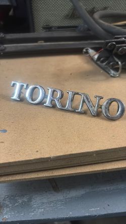 Vintage 70’s grand Torino fender emblem