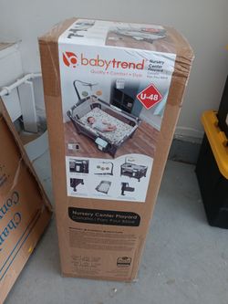 SealedBaby Trend Nursery Center Playard
