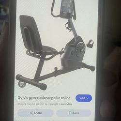 Golds Gym Power Spin 390R Recumbent stationary bike