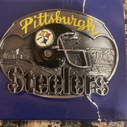 Pittsburgh Steelers Belt Buckle  Collector Item 