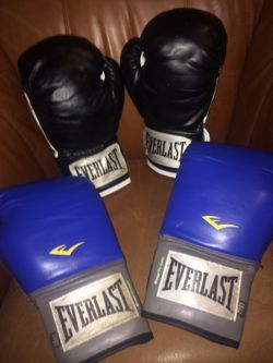 Everlast boxing gloves