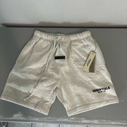 LIGHT OATMEAL ESSENTIAL SHORTS