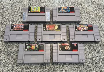 Super Nintendo Game Bundle
