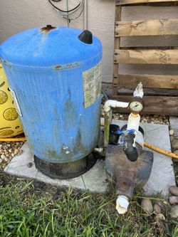 Irrigation Pump And Tank