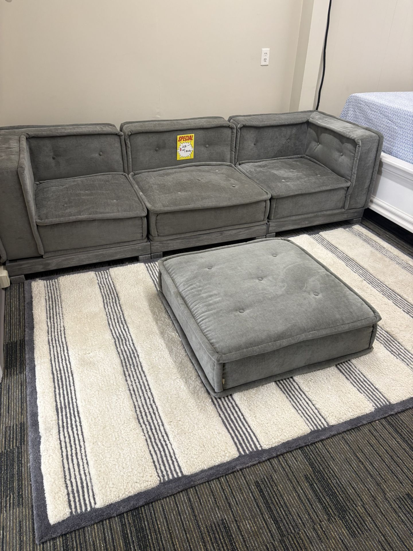 Sofa W/rug