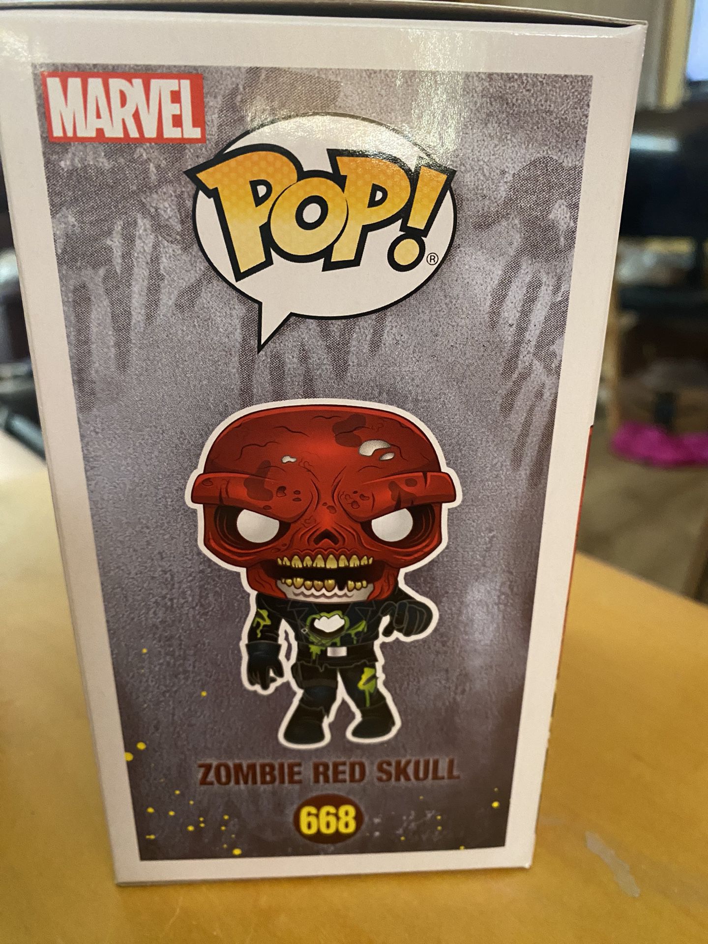 Funko Pop - Zombie Red Skull