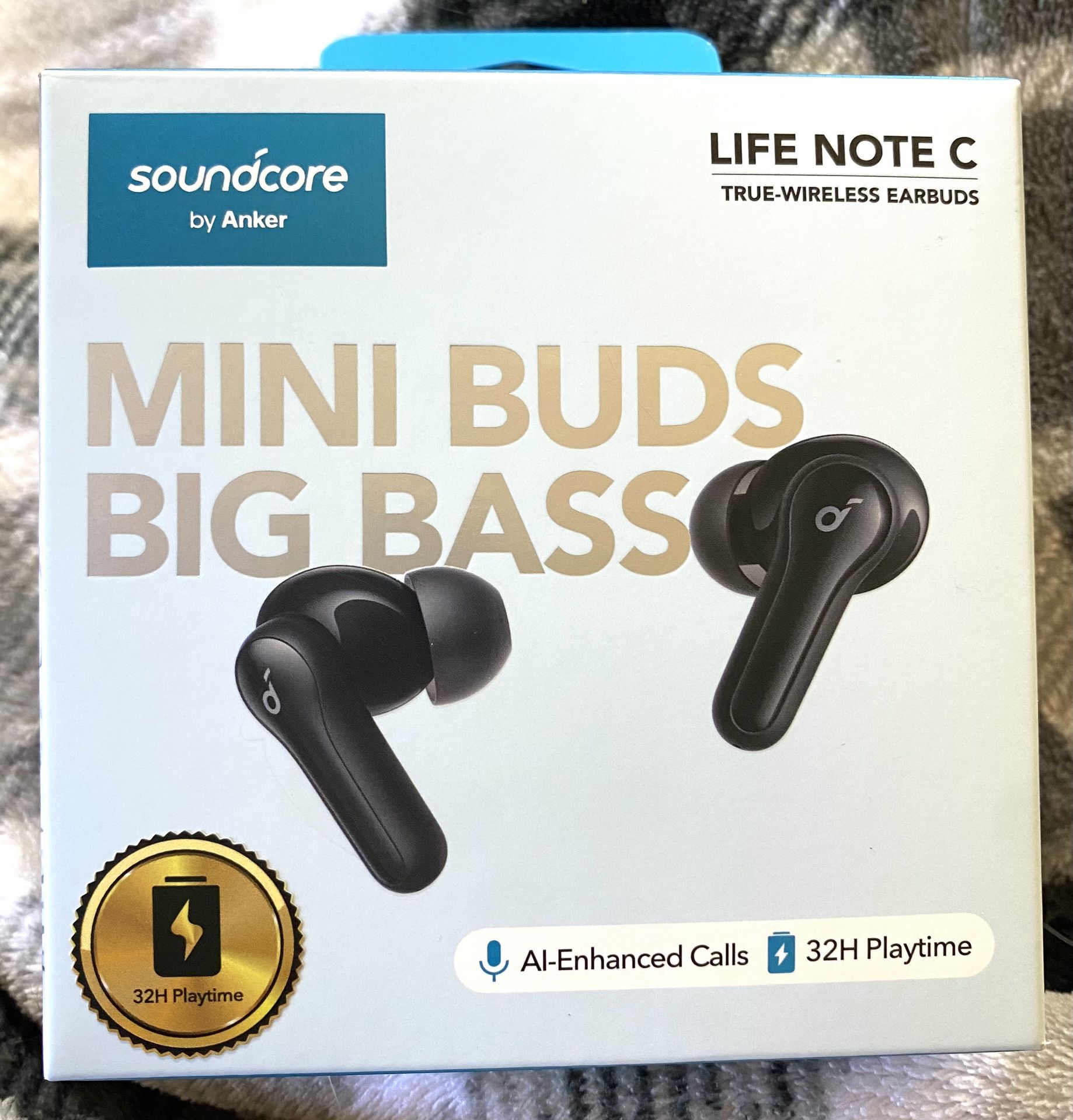 Anker Soundcore Bluetooth Earbuds- Life Note C