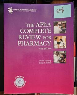 The Apha Complete Reviewer For Fpgee And Naplex
