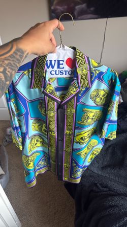 versace silk summer set