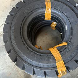 2 Tires Forklift Tires With Tube 6.00-9  $180 