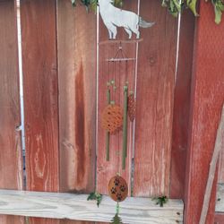 Wolf wind Chime 