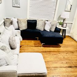 🌬🎶 sectional couch, couches, salas, sillones, living room, sofas🌬🎶