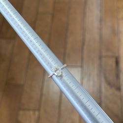 Oval Cut Diamond Rose Gold Wedding Ring 