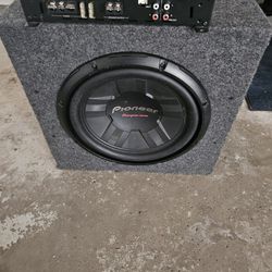 Car Sub And Amp