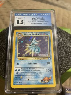 Misty’s Sedra Pre Release (Pokémon 2000)