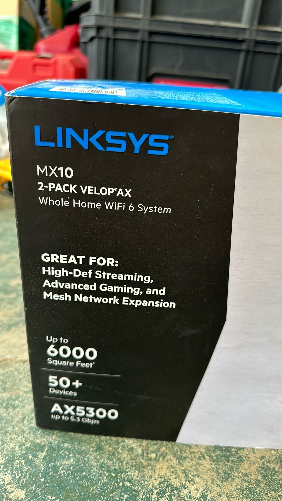 Arris Sb1690 Modem / Linksys Mx10 2 Pack WiFi 6 Router