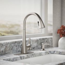 Kohler Maxton Pull Down Arch Kitchen Faucet