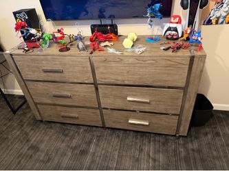 Dresser and nightstands