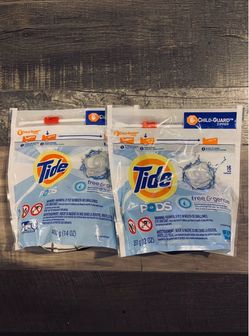 Tide 3 in 1 Original Pods he 16 Count $4 Each