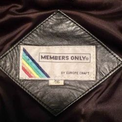 $500 OBO - Vintage Member's Only Leather Jacket
