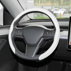 Nappa Leather Steering Wheel Cover 15”