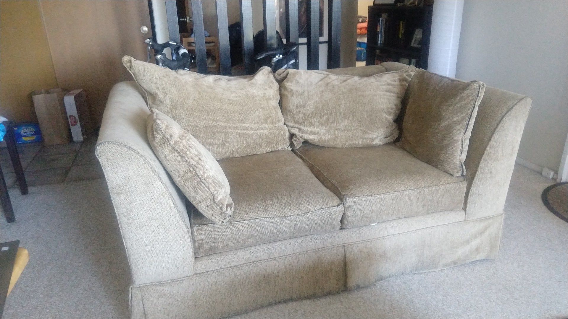 Free - loveseat couch