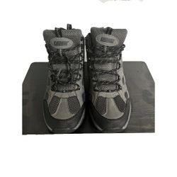 “Men’s Khombu Grey/Black Rugged Hiking Boots - Size [13] - Durable & Comfortable