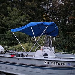 1990 17ft  Center console 