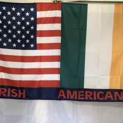 Irish-American Flag (3’x5’) 