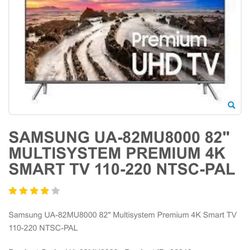 SAMSUNG  82" TV