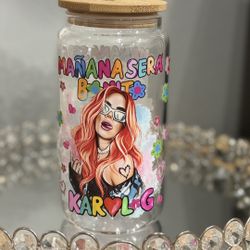 Vasos De Karol G En 3 D Disposable 