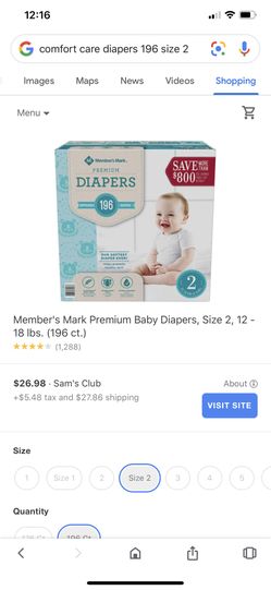 Comfort Care Diapers