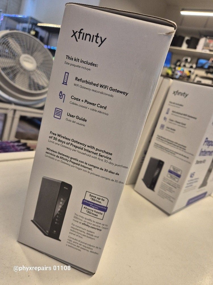XFINITY NOW Home Internet XB3 Router / Modem Monthly Service Computers & Accessories