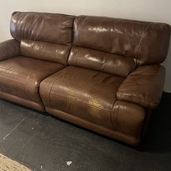 Leather Sofa Recliner