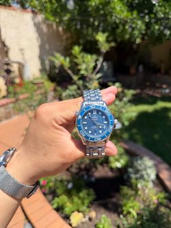 Omega Seamaster Diver 300M Blue Watch