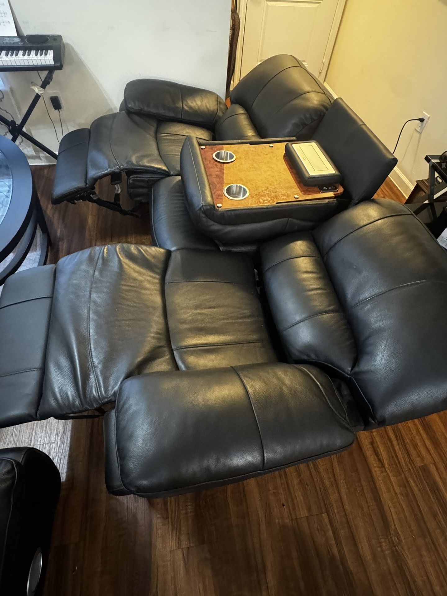 Luxury Electric Reclinable Set - Juego De Sala Reclinable Electrico