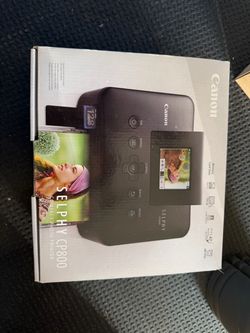 Canon Selphy CP800 photo printer with extra film