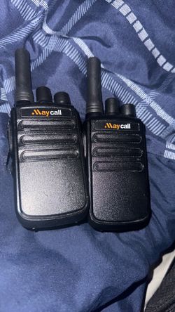 Walki talkies