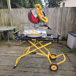12" Miter Saw And Stand
