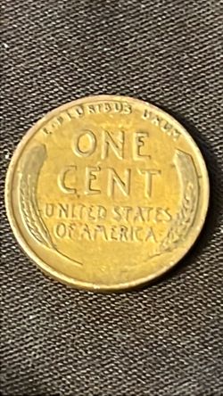 1946 Wheat Penny d mark