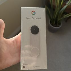 Google Nest Doorbell 2nd Gen (Wired) — Brand New, Sealed