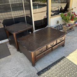 Living Room Table And Side Table