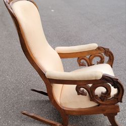 Antique Lincoln Rocking Chair