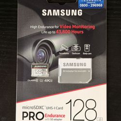 Samsung 128gb Pro Endurance microSDXC
