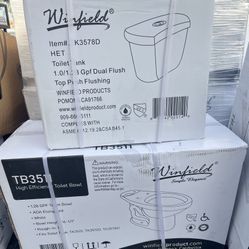 Winfield Toilet Tank and bowl