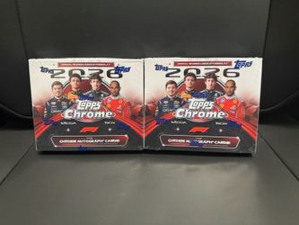 2026 Topps Chrome Formula 1 F1 Mega Box