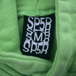 Sp5der Hoodie slime green