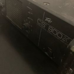 Peavey CS 800 Professional Two-Channel Power Amp - Heavy Wear / Works Great